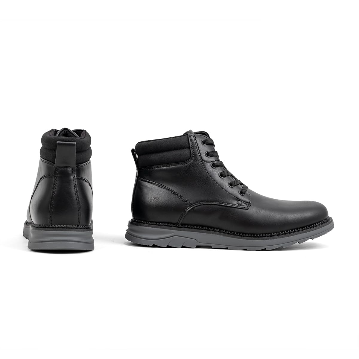 VJH confort Men's Chukka Boots Lace-up Dress Lightweight Fashion Formal Casual Hiking Shoes