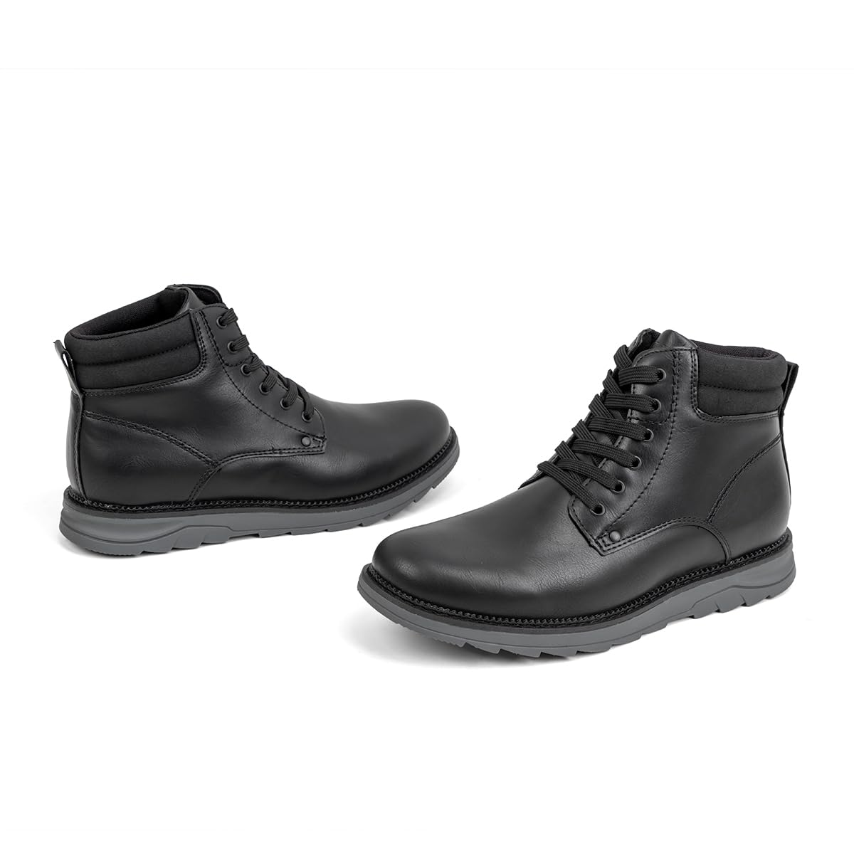 VJH confort Men's Chukka Boots Lace-up Dress Lightweight Fashion Formal Casual Hiking Shoes